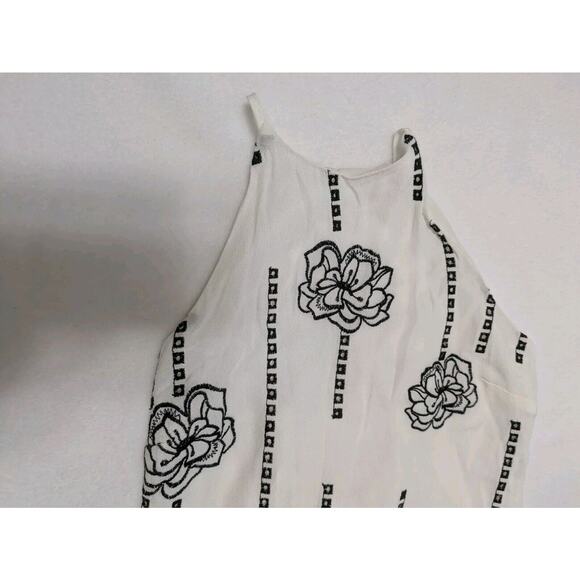 ASTR the label dress XS Halter Beachy Slip Sun Whimsy Midi Floral Wedding - Picture 7 of 16